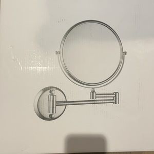 brand new makeup mirror with 10x magnification 8 inch double sided 360 degree
